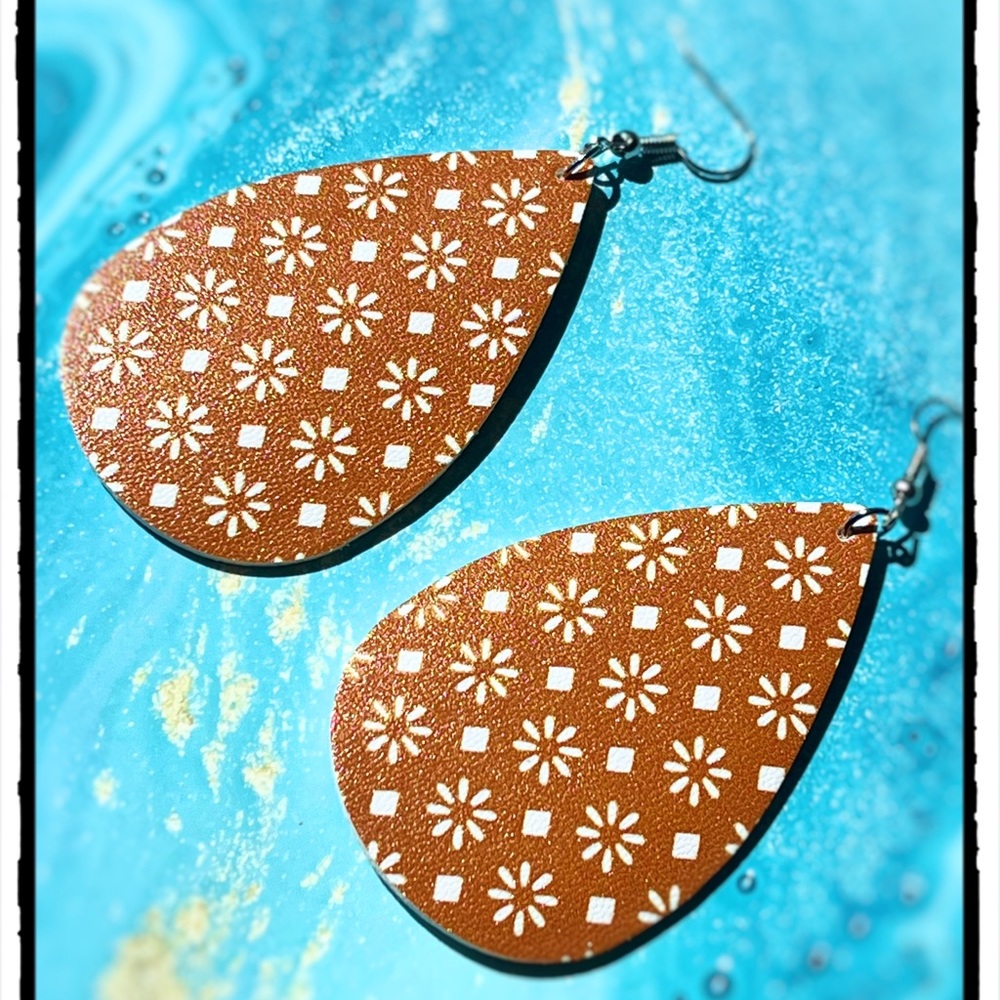 Flower Earrings. ON HOLD